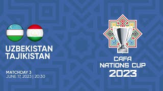 Uzbekistan - Tajikistan | MD3 | Group A | CAFA Nations Cup 2023