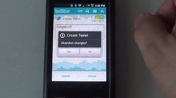 Android Twitter Client Review Part 6 (Twitter)