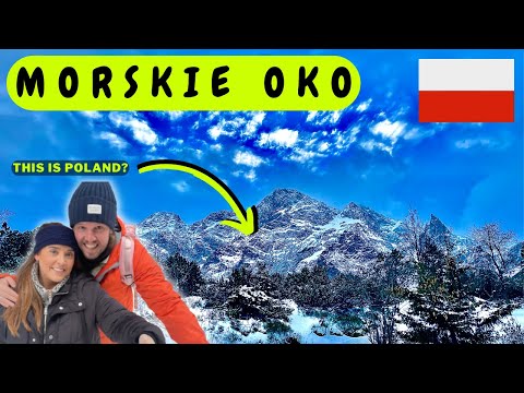 This Is POLAND | Hike to Morskie Oko, Tatra National park Zakopane 🇵🇱How to get there WINTERs