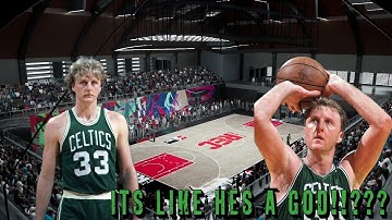 MY SMALL FORWARD LARRY BIRD BUILD IS INSANE BETTER THAN MY PF!!???? 31PTS - NBA 2K23 REC