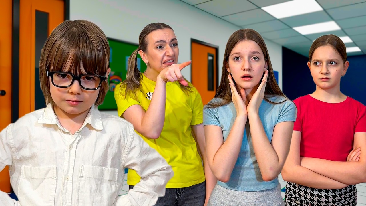 Sara, Nikolas și Sofia istorioară despre bullying la școală