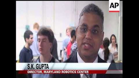 At the University of Maryland, robots rule, if only for a day. The AP