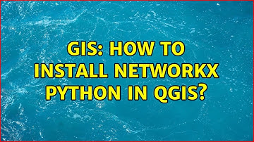 GIS: How to install networkx python in QGIS? (2 Solutions!!)