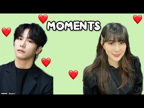 Apink Hayoung and Victon Seungsik Moments Part 1