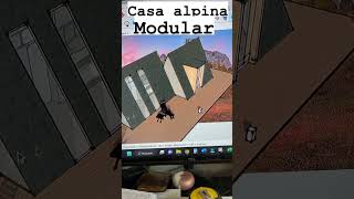 Casa alpina modular para familias grandes