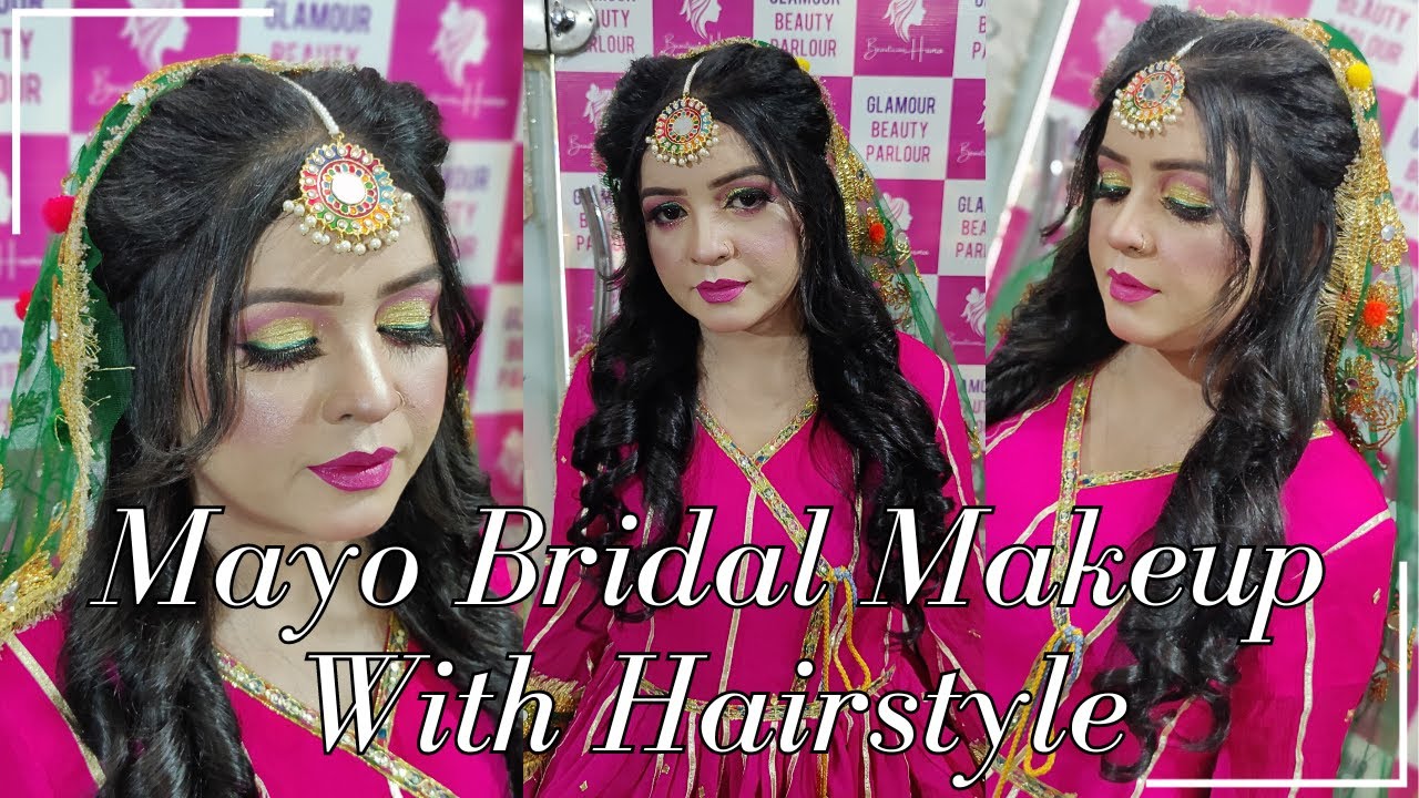 Mayo Bridal Makeup With Hairstyle Learn Step By Step Beautician