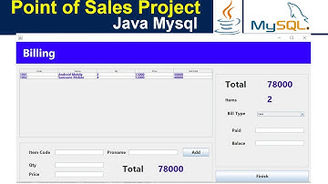 Build a FULLY FUNCTIONAL Point of Sales System in Java with MySQL NOW!