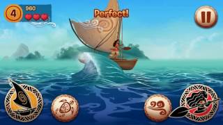 Moana: Rhythm Run - Gameplay