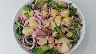 Arugula Potato Salad | سلطة الجرجير والبطاطا