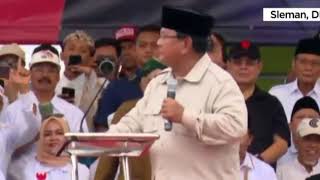 Ngakak Parodi Prabowo gebrak meja | dangdut tak ginak gintang