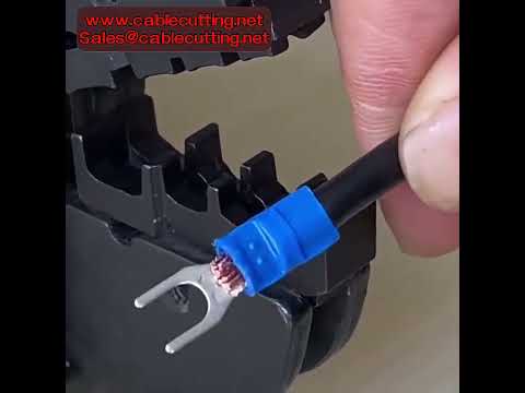 AM-10 Pneumatic Tubular Pre-Insulated Terminal Crimper for Wire & Cable Connectors
