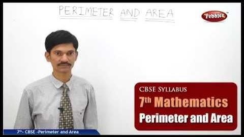 Perimeter and Area | Class 7th Mathematics | NCERT | CBSE Syllabus | Live Videos