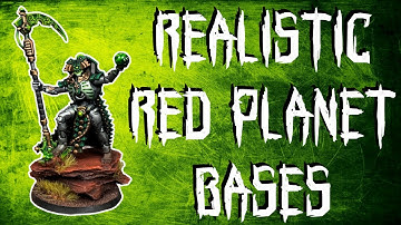 Realistic Red Planet Bases