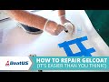 How To Repair Boat Gelcoat [MATERIALS LIST👇] | BoatUS