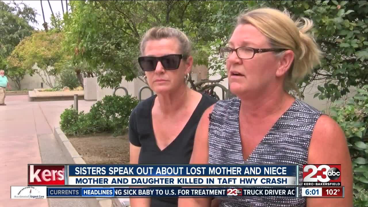 Sisters remember mother and daughter lost in Taft Highway crash - YouTube