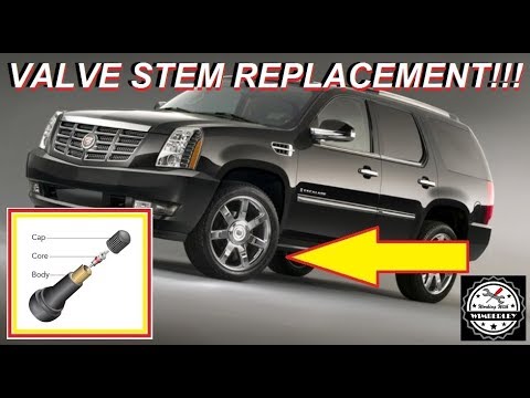 How To Replace A Tire Valve Stem Without Special Tools Tutorial How To Fix Leaking Core