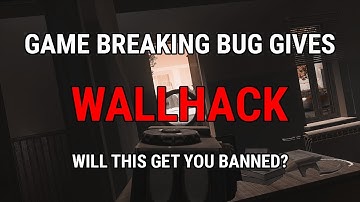 GAME BREAKING BUG GIVES WALLHACK - Escape from Tarkov