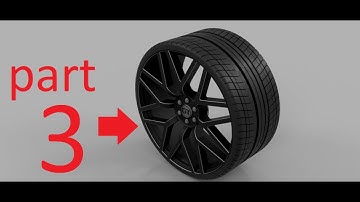 How to create forged alloy multi spoke rim on autodesk fusion 360 part 3