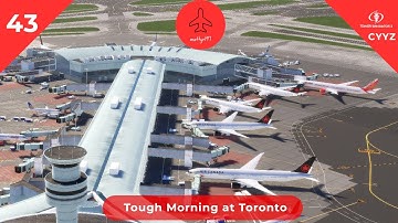 Tough Morning at Toronto - Tower! Simulator 3 - Episode 43 (CYYZ)