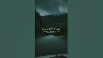 مشاري راشد العفاسي سورة ق وَأُزْلِفَتِ الْجَنَّةُ لِلْمُتَّقِينَ غَيْرَ بَعِيدٍ #راحة_نفسية #قران