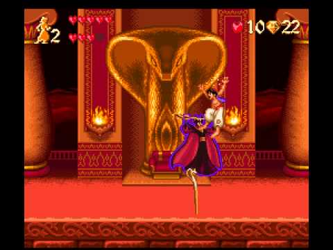 aladdin walkthrough 7: aladdin vs jafar