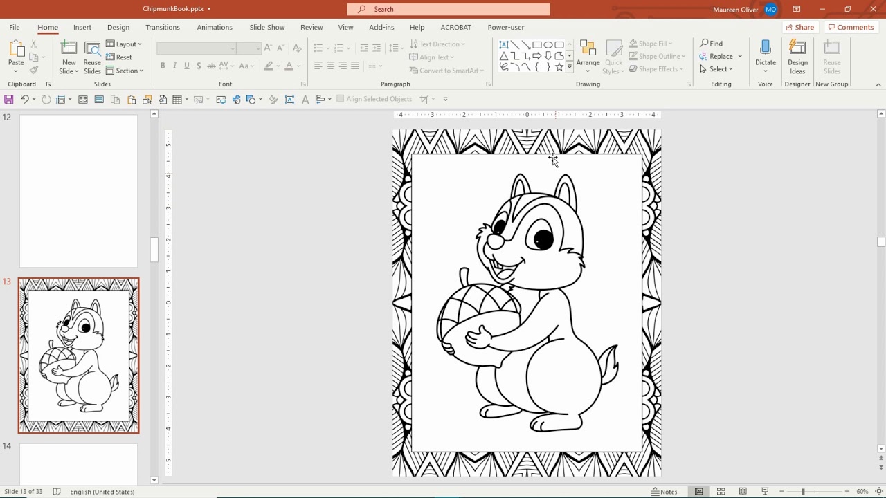 Creative Ideas For Chipmunk Coloring Kit