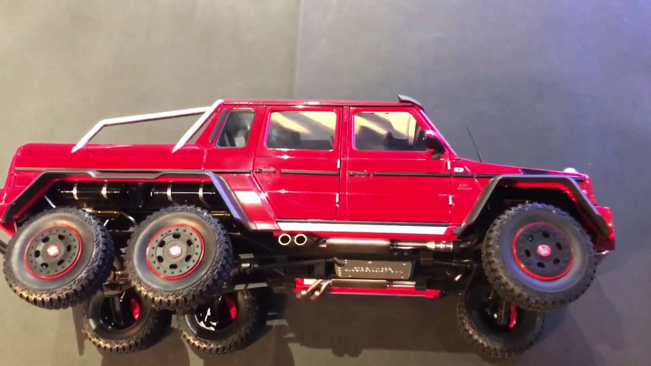 The Working Suspension Of 118 Mercedes Benz Amg G63 6x6
