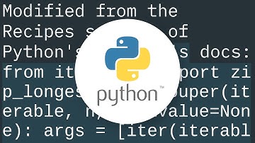 How to iterate over a list in chunks