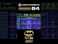 Batman on the C64 🦇 8-Bit Dark Knight Nostalgia #batman