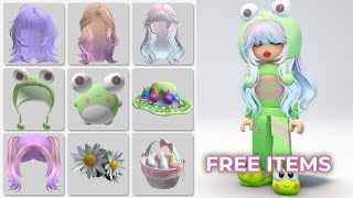 HURRY! GET NEW FREE ITEMS & HAIRS 🤗🌼🐸