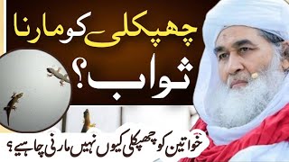 Islamic question answer|| Chipkali ko Marna Sawab? || Maulana ilyas qadri|| Madni TV Urdu