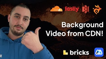 How To Use a CDN For A Background Video in Bricks Builder!