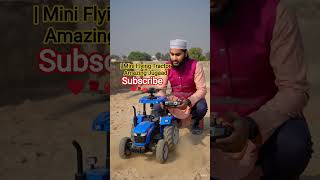 Remote Tractor Helicopter 🚁🚜 | Mini Flying Tractor Amazing Jugaad #shorts #viral #shortsfeed
