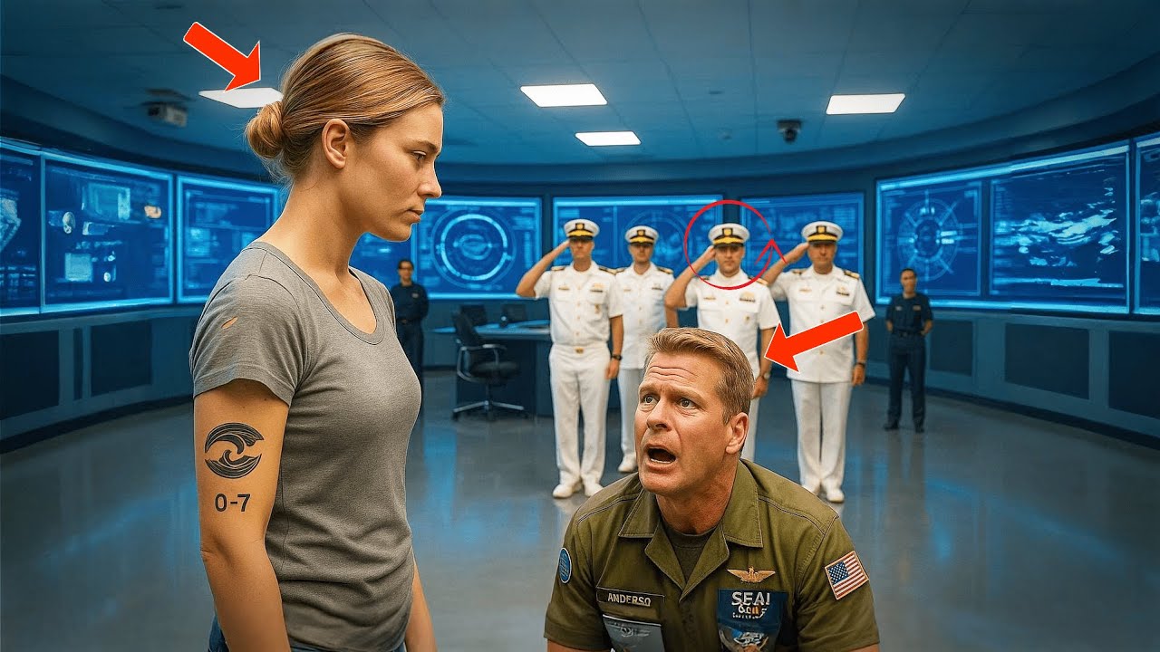 «Морские котики» в шутку спросили её звание — и тут же все адмиралы в боевой комнате отдали ей че...