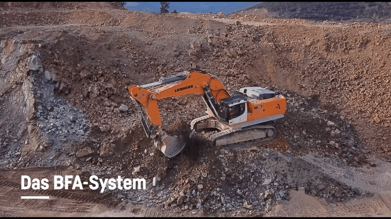 Bucket Fill Assist (BFA) System in der Gewinnungsindustrie | Liebherr ...