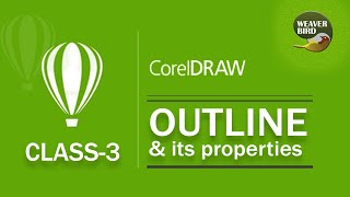 Class-3 -  OUTLINE & It's Properties (CorelDraw Tutorial)