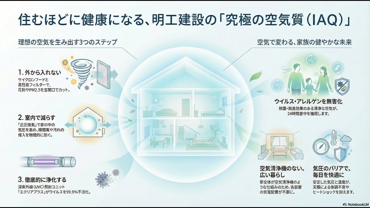 見えないもの」をデザインする。明工建設が叶える、深呼吸したくなる家