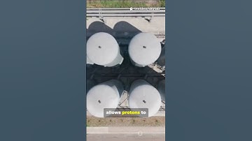 How Hydrogen Fuel Cells Work #science #shortsfeed #earth