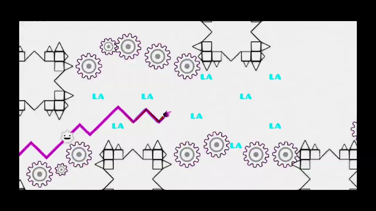 Playing random levels in geometry dash - YouTube