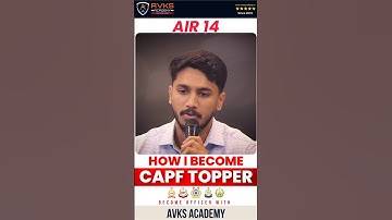 UPSC TOPPER | CAPF MOTIVATION | CAPF ASSISTANT COMMANDANT | CRPF MOTIVATION #capf #upsc #crpf #ssb🇮🇳