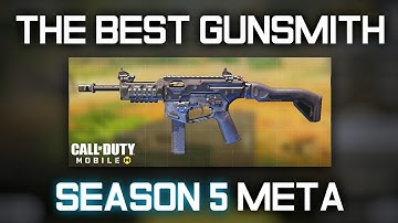 GKS Best GUNSMITH in COD Mobile (META) | GKS Best ATTACHMENTS for RANK Match in CODM SEASON 5!