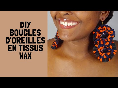 DIY Boucles d'oreilles en Wax accessoire original - Elle Bulle