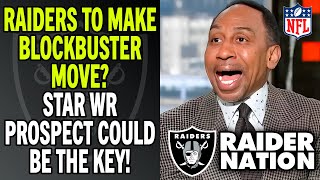 🏈 BREAKING: STAR WR PROSPECT EYES RAIDERS FOR SHOCKING TEAM-UP WITH QB! LAS VEGAS RAIDERS NEWS TODAY