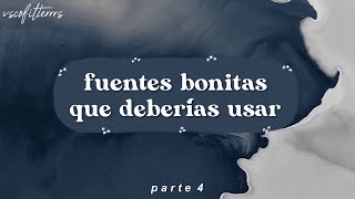 25 fuentes bonitas que deberías usar (parte 4) | aesthetic fonts screenshot 4