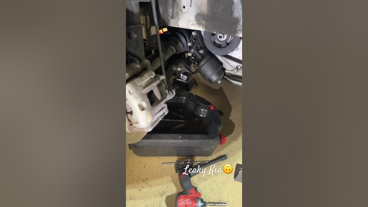 Kia Sorento 2019 👨🏾🔧Oil Leak Issue. Fix This ASAP! 🚨Oil Filter Housing