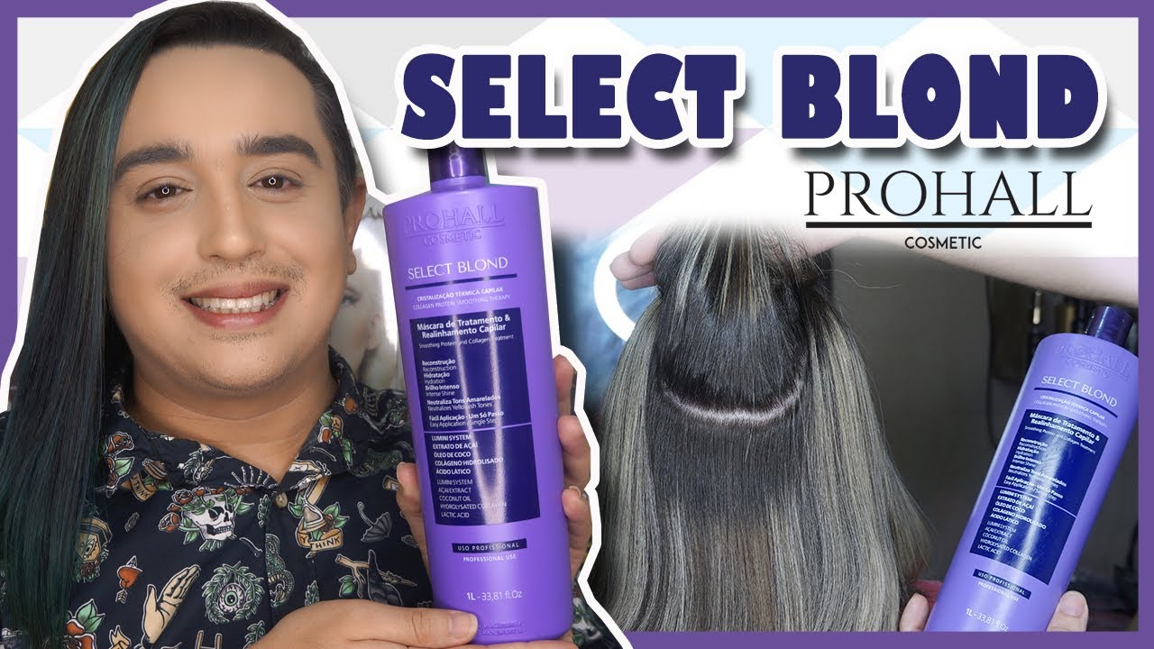 PROGRESSIVA SEM FORMOL PARA CABELOS LOIROS / SELECT BLOND - PROHALL