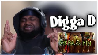 American Reacts to Digga D - Okra & Fiji (FIRST TIME)