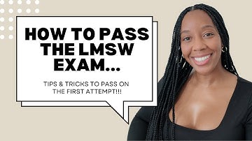 How I Passed the ASWB LMSW Exam on the FIRST try...