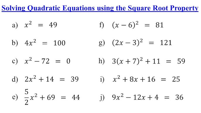 Examples and Practice Problems