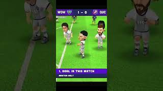 Mini Football | Tackled Action Soft Kick Strikes Goal #minifootball #miniclip #highlights #football screenshot 4